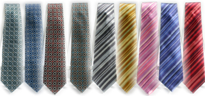 designer silk ties from New York
